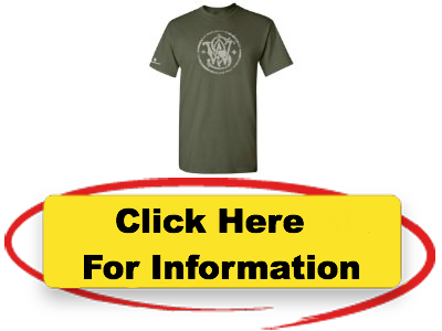 Smith Wesson Mens Distressed Circle Logo Tee Methods